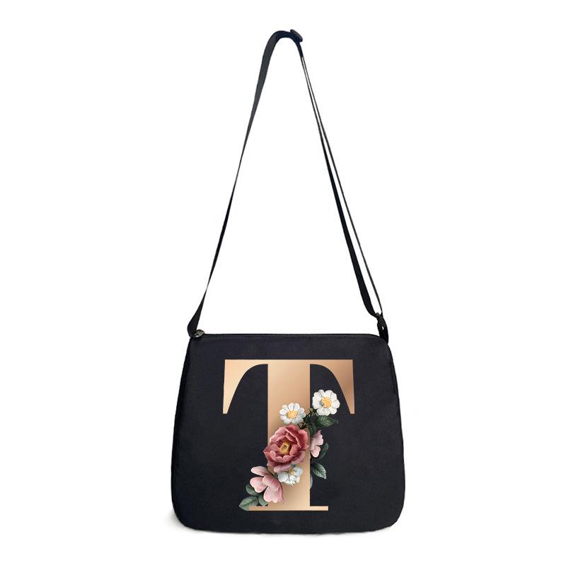 Новая сумка с принтом букв, женская модная универсальная сумка-клатч, портативная сумка-мессенджер, сумка-подмышка, наплечная сумка