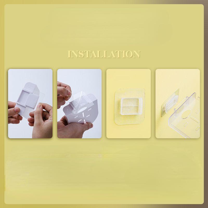 Стильный держатель: Камера без отверстий для хранения на настенной полке для дома и офиса