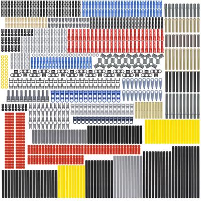 Технические детали 886 деталей звена цепи оси совместимы с Lego Axle 2L3L4L5L6L7L8L9L10L11L DIY Blocks EV3 Parts