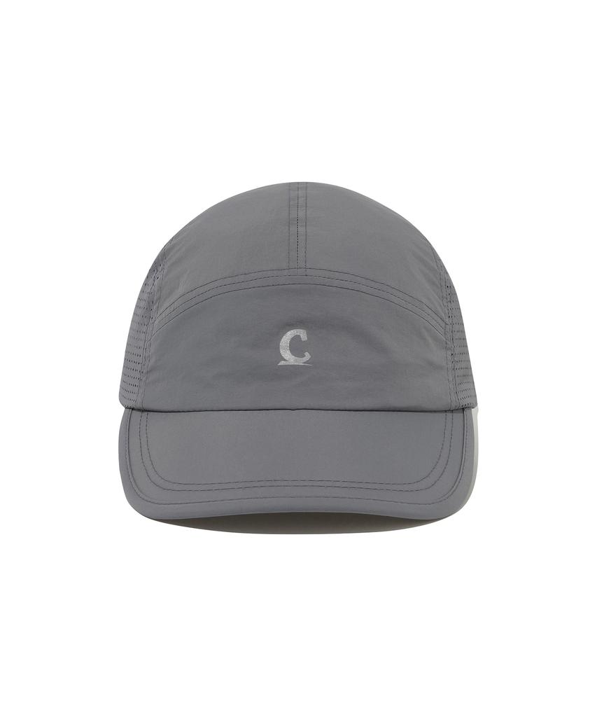 COVERNAT Symbol Logo Printed Nylon Cap Grey