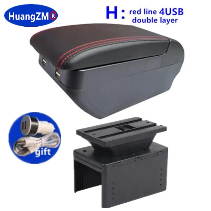Universal Car Armrest Box Universal Center Centre Console Armrest Large space Central Store Content box with cup holder ashtray