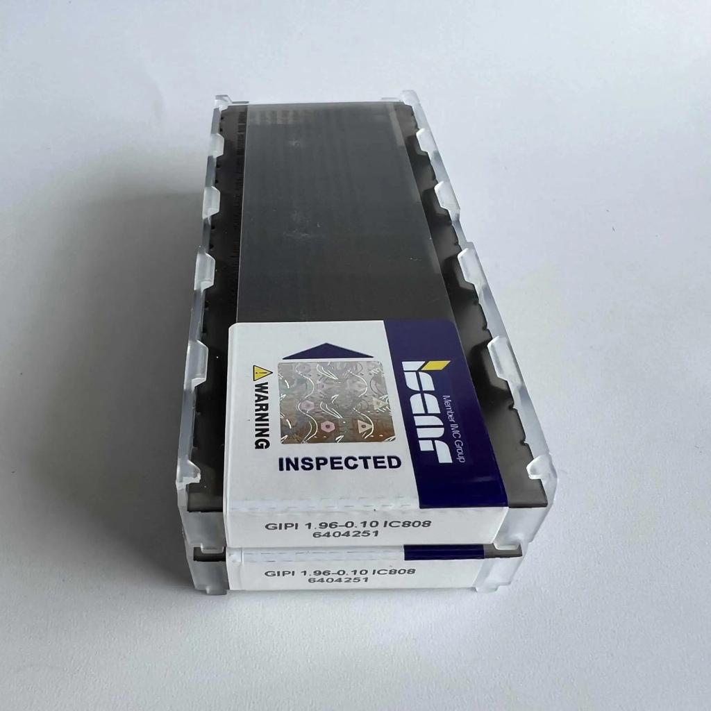 ISCAR / GIPI1.96-0.10 IC808 /Industrial Indexable Carbide Inserts 10 PCS