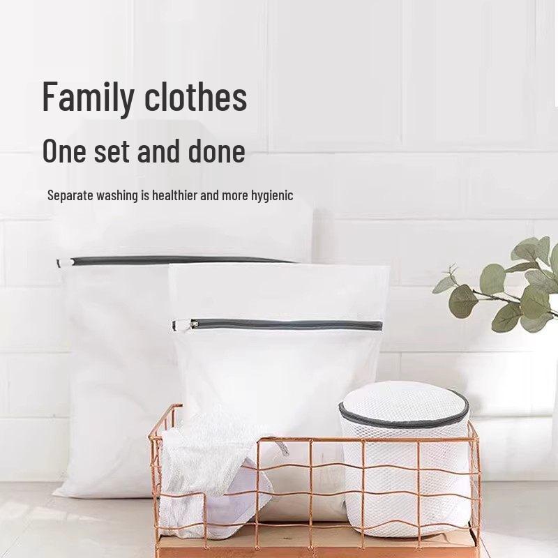 Anti-Deformation Mesh Laundry Bag for Washing Machines – Thick Fine/Coarse Filter