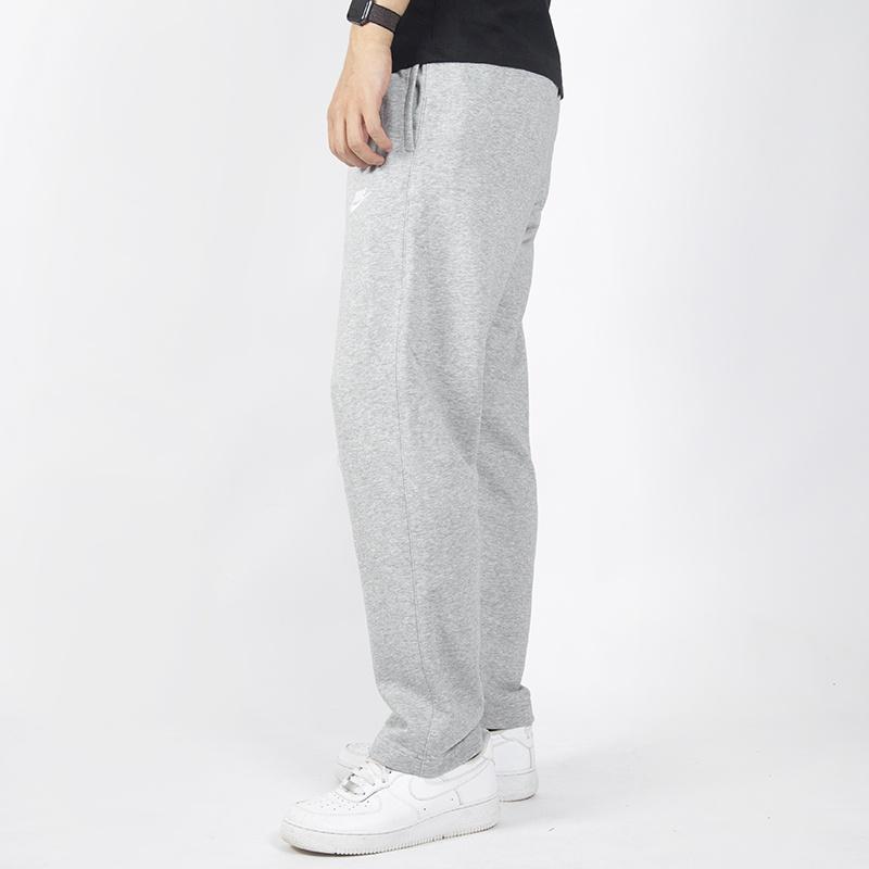 Nike Спортивные штаны NSW CLUB PANT OH FT Athleisure Повседневные Спортивные Дышащие Длинные штаны светло-серые Мужские BV2714-063