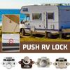 Кемпер для автофургона, нажимной замок, замок для яхты, замок для парохода, защелка для ящика, кнопка для шкафа, мебельная фурнитура