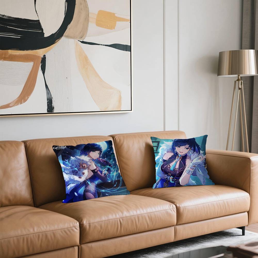 Y-Елань Аниме Игра Подушка Аниме Подушка Диван Кровать Подушка для головы Наволочка Наволочка 45x45 см Мода