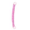 Double Head Dildo Simulation Men's Tonglala Lengthened Transparent Dildo Color Masturbation Device Stick Adult Supplies
