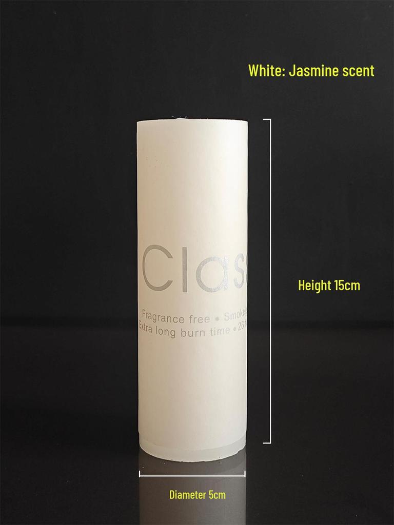 Набор из 3 ароматерапевтических свечей с подсвечниками – Бездымные, ароматные, идеальны для экстренных ситуаций или романтических случаев.