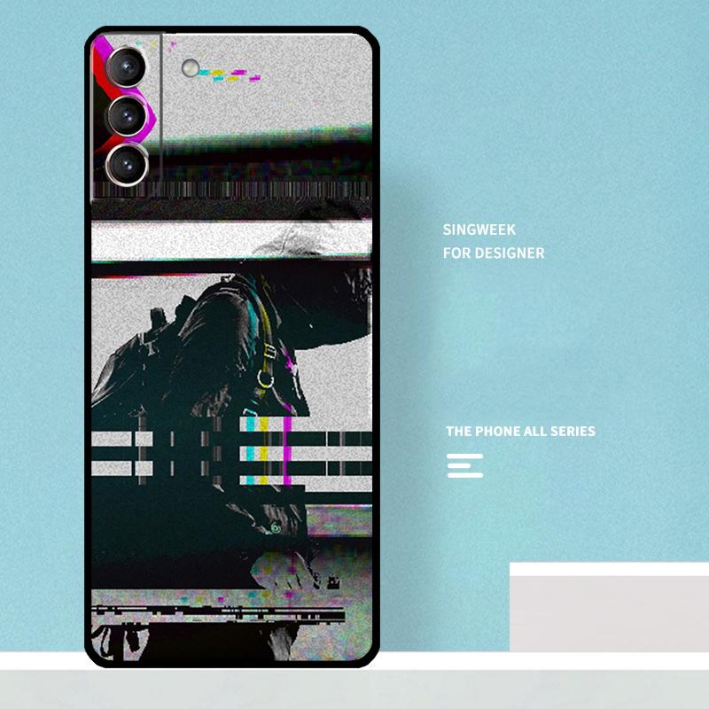 Vaporwave Art Case For Samsung Galaxy S25 Ultra S21 S22 S23 S24 Ultra S9 S10 S20 Plus S25 FE Phone Cover
