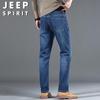 JEEP SPIRIT Мужские джинсы прямого кроя в стиле кэжуал