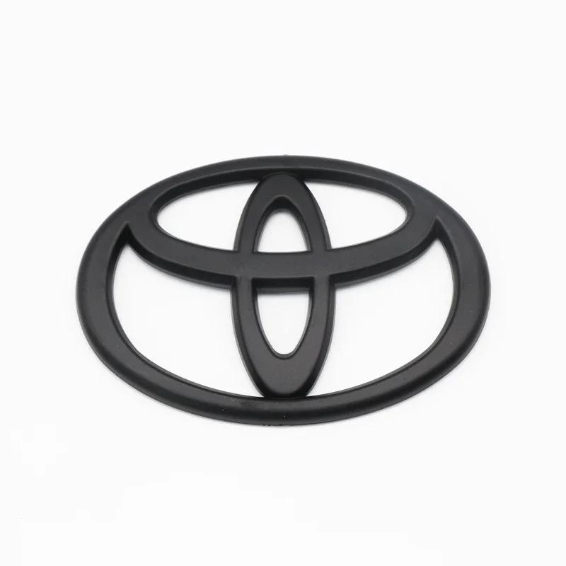 Логотипы Toyota для передней и задней части, наклейки с логотипами для Toyota RAV4 Camry Corolla Ralink Yaris Ruizhi Highlander, наклейки с логотипом на багажник