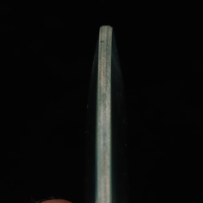 Двойная выпуклая стеклянная линза Фокальная оптика Двояковыпуклая настольная лупа 75 мм