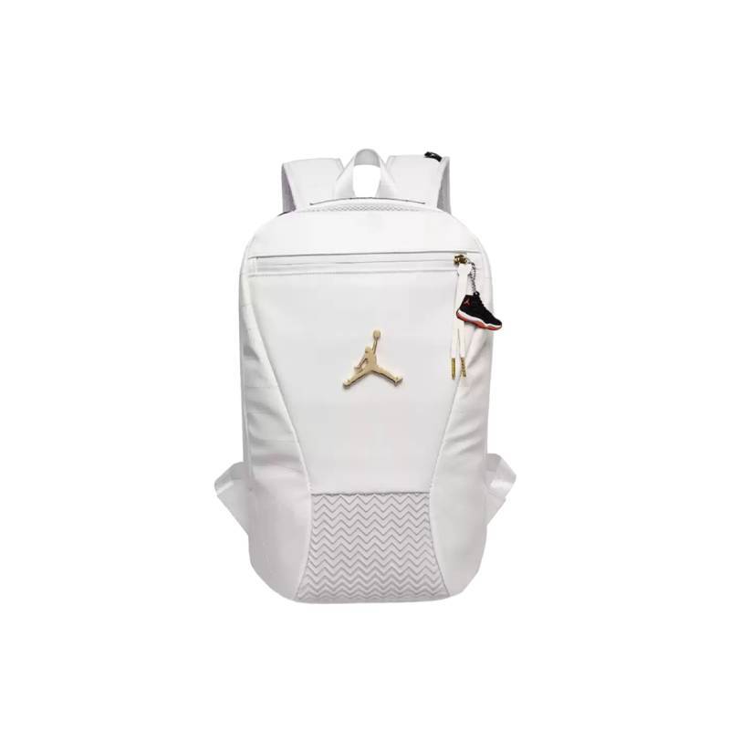 Кожаный рюкзак Jordan из искусственной кожи для мужчин, уличный стиль, водонепроницаемый, ударопрочный, расширяемый, с геометрическим узором
