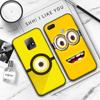 JM33 Желтый Миньон Черный Мягкий Чехол для OPPO Reno 8 6 5 4 Pro Plus Find X3 A17 A3 A31 A38 A40 A53 A54 A55 A74 A76 A78 A77 A80 A94 A95 A96 Lite