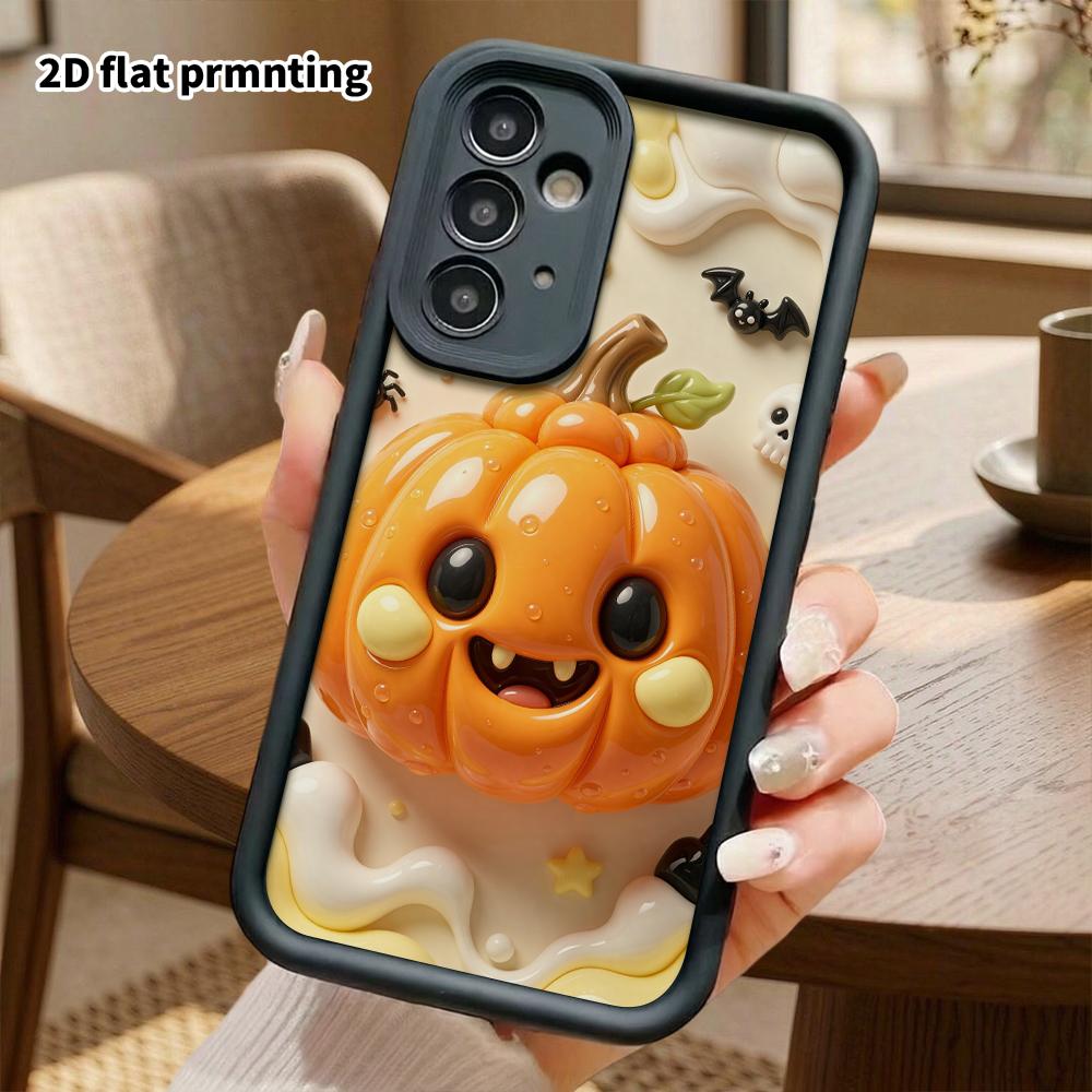 Чехол для телефона: 2D плоский, подходит для Samsung Galaxy A34 A35 M05 M06 S20 S22 S21 FE Plus 5G защитный чехол, Хэллоуинская тыква, Рождество и Хэллоуин, p