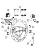 Новый переключатель рулевого колеса для 2011 Chrysler Town Dodge Grand Caravan 56046375AB