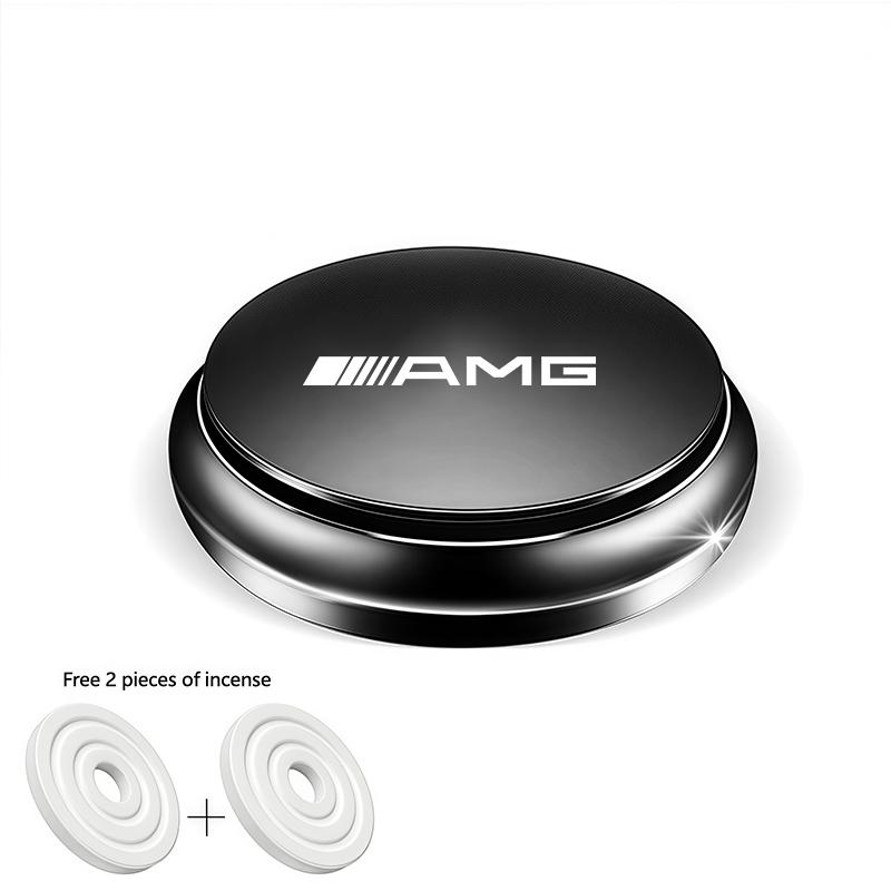AAVP1 Car Air Freshener Solid Perfume Rotating Aromatherapy Decor For Mercedes Benz AMG GLC W203 W206 W220 W205 W211 W212 W201 C Class