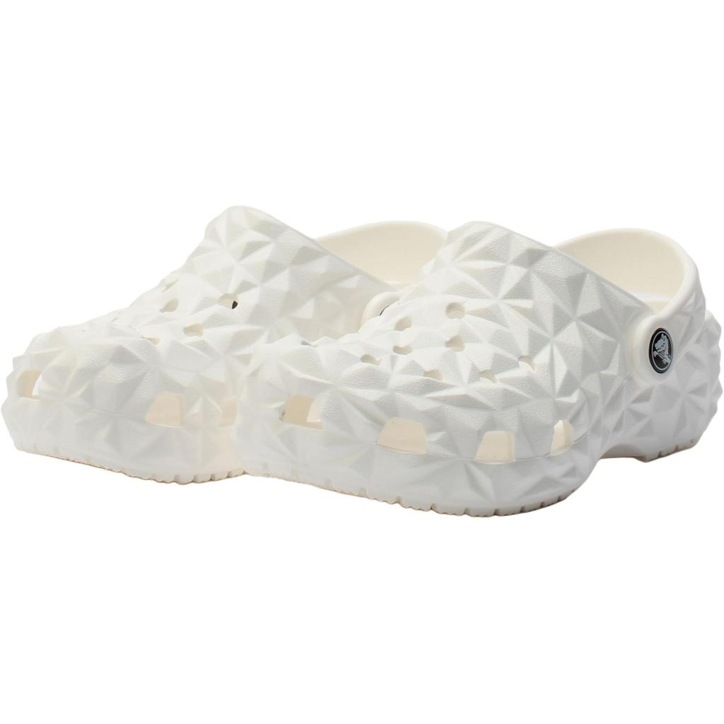 Crocs Классические клоги Удобные Мягкие Универсальные Прочные Сандалии с низким верхом Детские сандалии Белый 209572-100