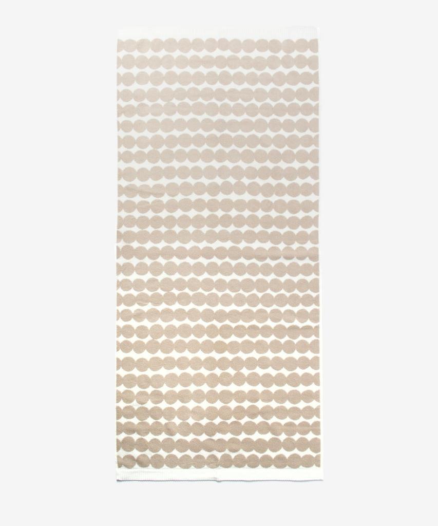[Marimekko] Банное полотенце 75136 Räsymatto банное полотенце 70x150см БежевыйБелый [Б/у]