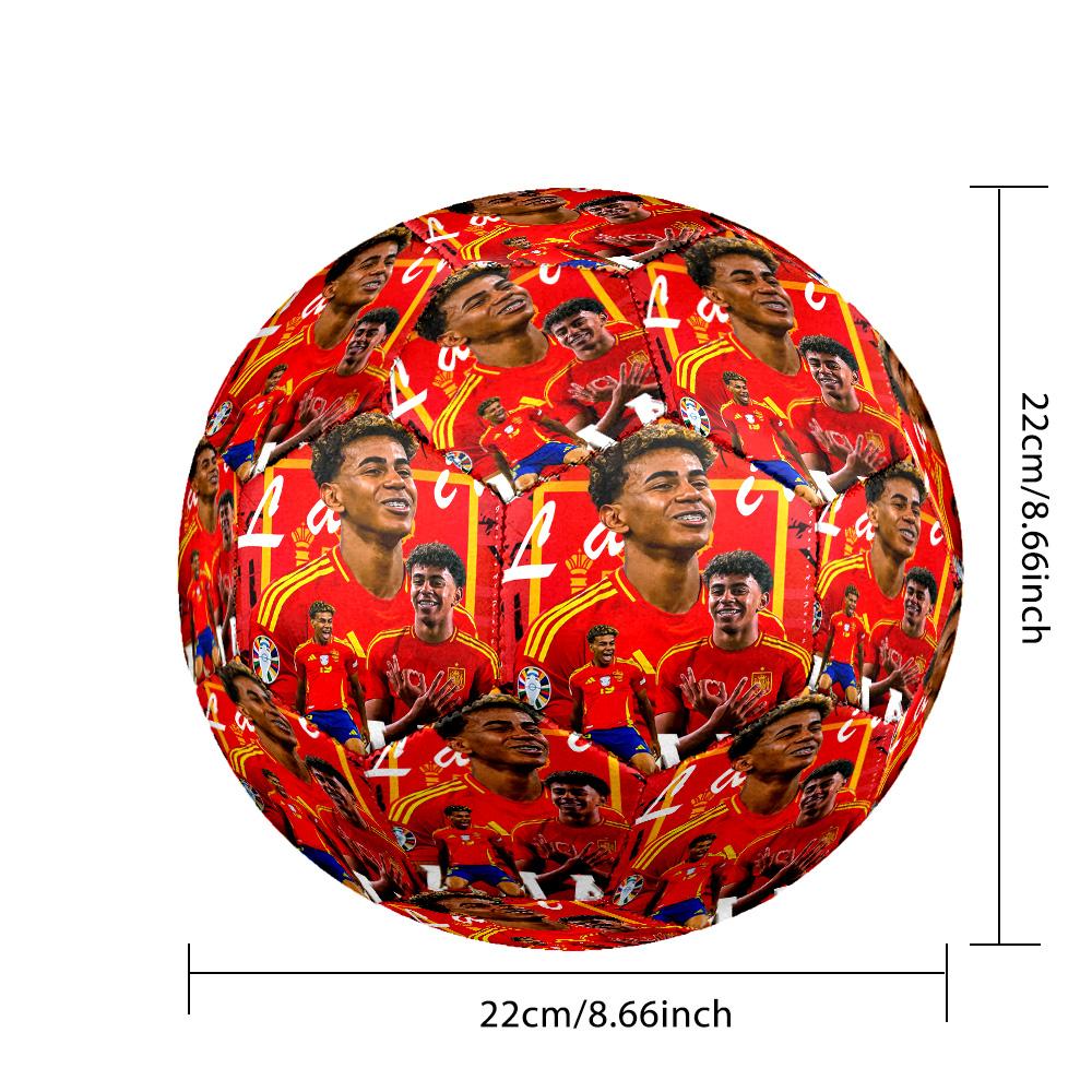 Lamine Yamal's Future Football Size 5 Soccer Football Machine-Stitched Indoor/Outdoor Universal Football for Football Accessories