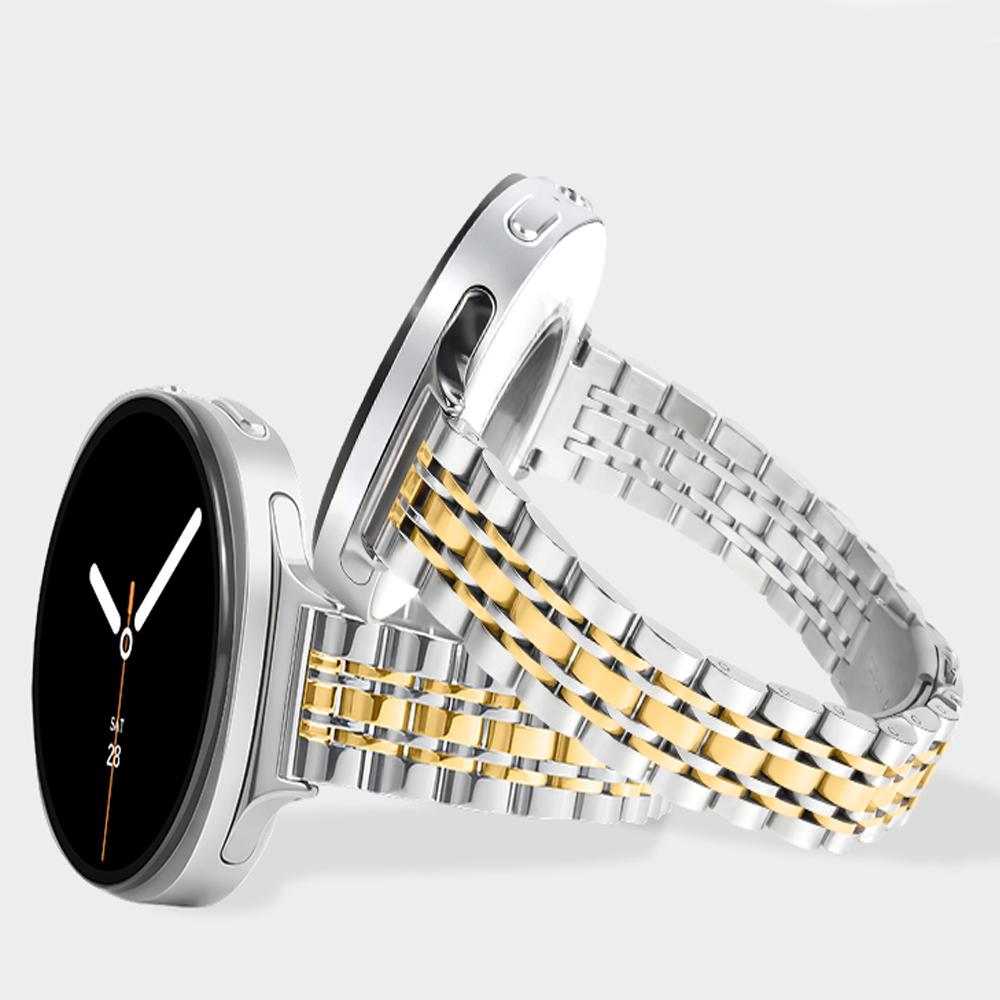 Slim band For Samsung Galaxy Watch 8 strap 44mm 40mm Accessories Metal Stainless steel Bracelet correa Galaxy Watch 8 classic 46