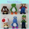 Super Mario Pvc Model Figures With Durable Material For Home Decor And Collectors