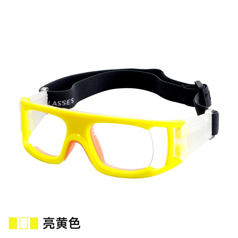Men's outdoor sports glasses with prescription options, running goggles, anti-drop strap, football and basketball glasses