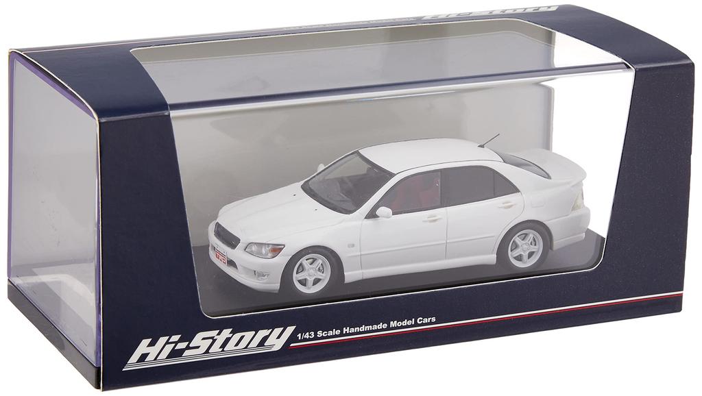 INTERALLIED Hi Story Toyota ALTEZZA RS200 TRD Super White II Готовый продукт HS337WH 1/43 (1998)