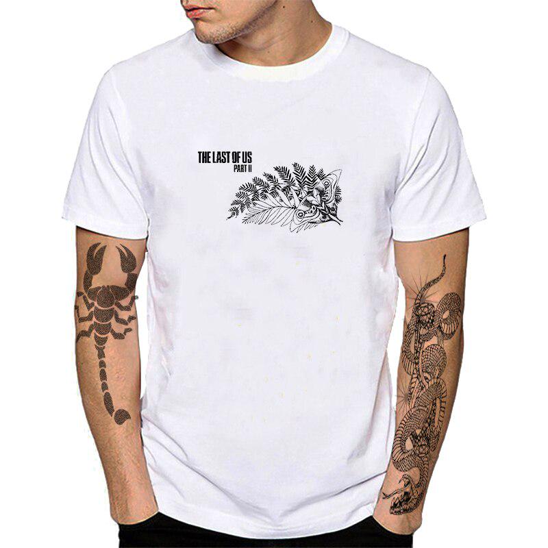 Футболка Last Of Us Part Ii Ellie S Tattoo Lou с принтом жирафа в стиле игры