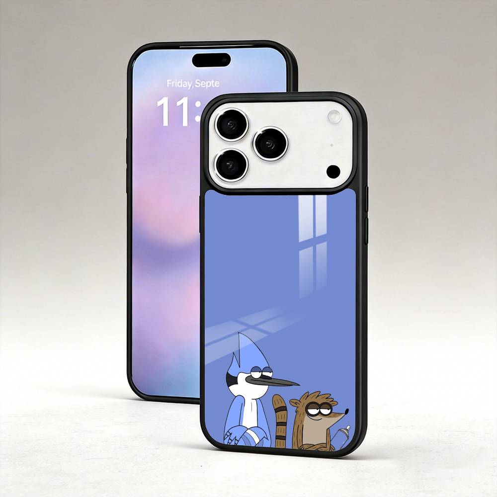 R-RegularES Cute Show Phone Case For iPhone 17,16,15,14,13,12,Pro,Max For Magsafe Magnetic Wireless Charging