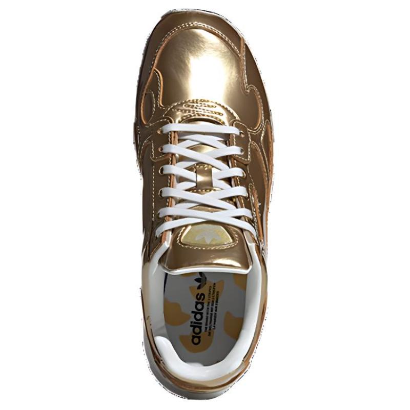 Adidas Женские кроссовки Falcon Gold Metallic Crystal White FV4318