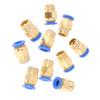 10pcs Pneumatic Quick Connector Air Fittings Adapter 8mm Diameter Thread 1 4BSP Set