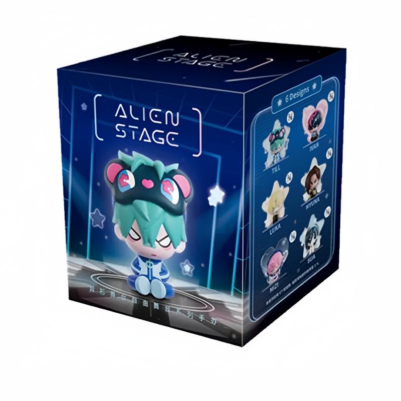 Оригинальная серия Blind Box 'Alien Stage Baby' Колпачки для механической клавиатуры и Модные Погодные Прогнозы Кавайный Стиль Аниме Тематические Подарки