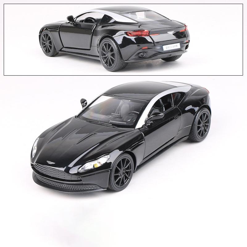 1:32 масштаба DB11 AMR, литые под давлением гоночные модели автомобилей, игрушечные машинки, игрушечный автомобиль из сплава со звуками и подсветкой, игрушка для девочек и мальчиков, детские игрушки