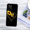 Красивый желтый чехол с подсолнухом для Samsung Galaxy A53 A33 A13 A12 A32 A52 A14 A34 A54 A15 A25 A35 A55 A51 A71