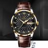 2023 трендовые брендовые новейшие модные мужские подлинные часы, водонепроницаемые светящиеся бриллиантовые спиральные циферблаты, деловые часы
