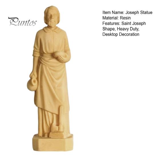 Saint Joseph Statue Carpenter Joseph House Selling Blessing Resin Figurine Sculpture Father of Jesus Desktop Decoration Ornament Gift