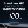 M3 Авто OBD2 GPS Проекционный дисплей Авто электроника HUD Проектор Сигнализация Дисплей Цифровой автомобильный спидометр Аксессуары для всех автомобилей