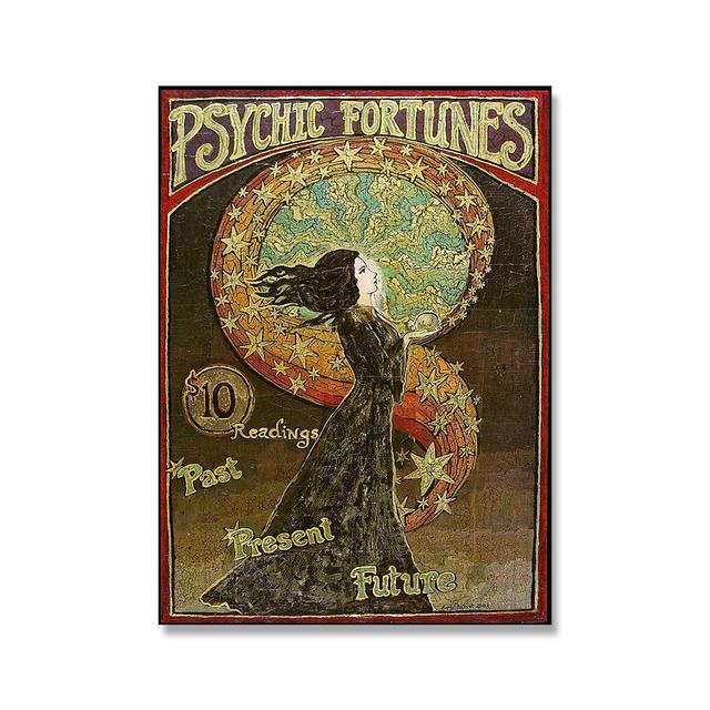 Греческий миф, богиня, ведьма, языческий настенный художественный постер, психоделический богемный цыганский холст, картина с принтом, домашний декор для спальни