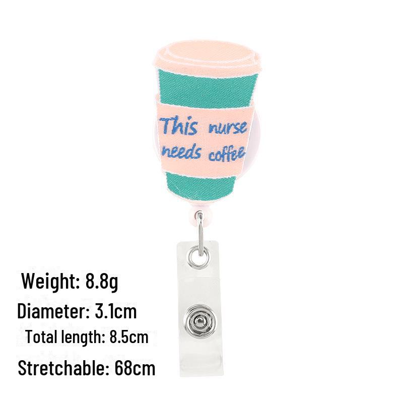 Вышитый бейдж и нашивка на одежду - легко вытягиваемая пряжка для врачей и медсестер