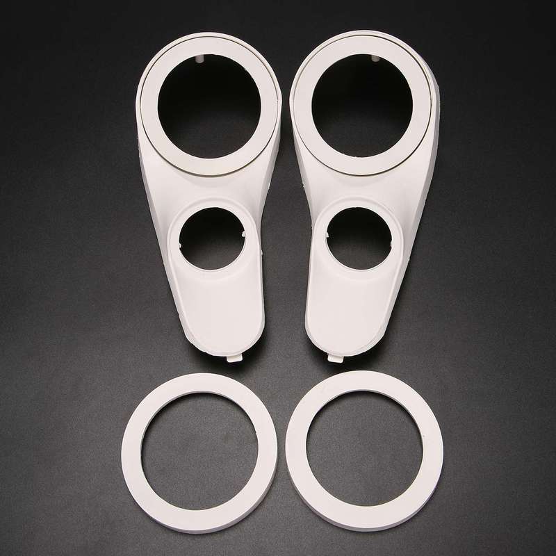AEA7-For 2/3.5/3.8 /4 Inch Speakers Car Audio Speaker A-Pillar Modified Three-Way Tweeter Bracket Plastic Washer Gasket