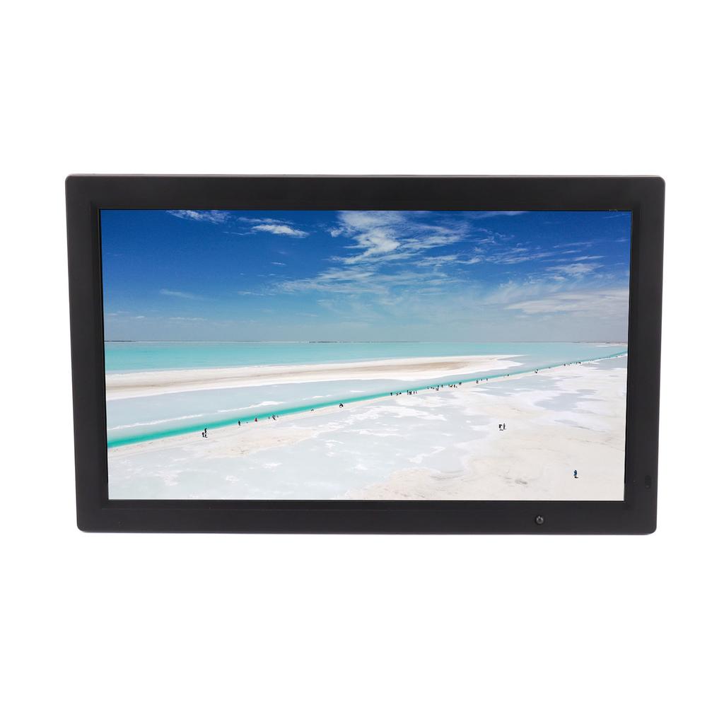 23.6in Digital Photo Frame Body Sensor HD Multifunctional Electronic Photo Frame 100‑240V UK Plug