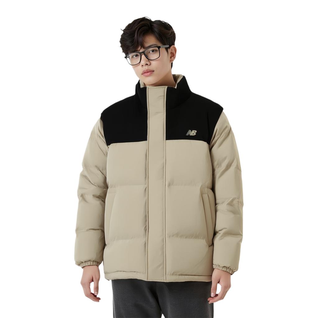 Men's Jacket New Balance Down Jackets Men's BM Stand Collar Moderate Down Jacket