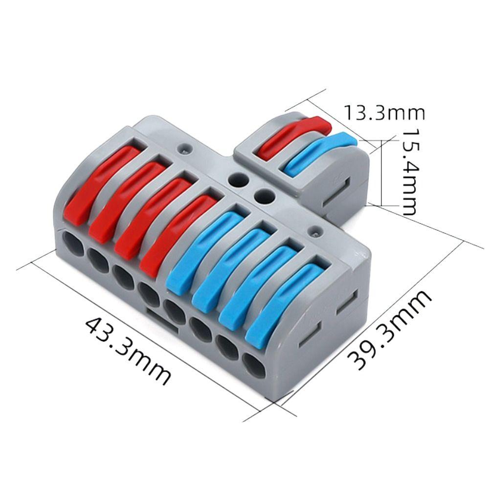 Mini Wire Connector Universal Compact Fast Connector Push-in Terminal Blocks Electrical