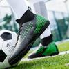 Football Shoes Men/Women's Football Boot Short Launch Indoor / Outside High-Top Socks Ported Artificial Vork Children Football Sneakers