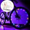 Bicycle Hot Wheel Lights Bicycle Spoke Lights Mountain Bike Frame Decoration Lights Night Riding Bicycle WheelLights Accessories