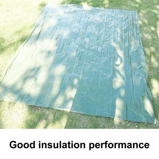 Одноразовая аварийная палатка, портативное термоодеяло, тепловой спальный мешок, палатка, уличное спасательное одеяло для оказания первой помощи, туристическое снаряжение