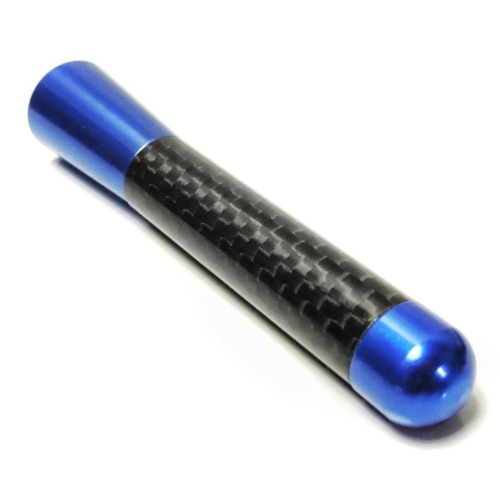 N-BOX JF3 JF4 Custom Short Antenna Car Carbon Antenna Honda Blue 3.1 inches (8 cm)
