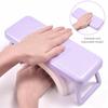 with Bracket Foldable Hand Stand Cushion Manicure Nail Arm Rest Arm Rest for Nails Tech  Manicure