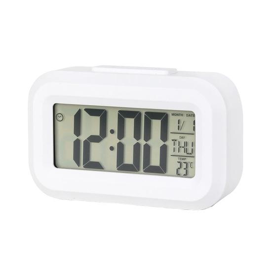 Digital Travel Alarm Clock Easy To Read Snooze Function 12/24-Hour Display Simple Operation Battery Operated Table Clock